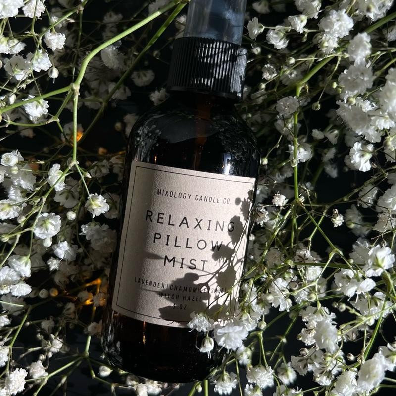 Relaxing Pillow Mist - Lavender, Chamomile, and Sage Essential Oils