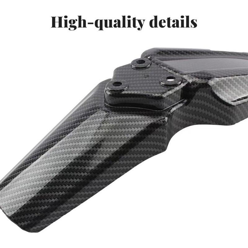 Off-road electric motorcycle fender Carbon fiber design PP material motorcycle