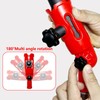 Brush Rail for Ceiling 170 cm Multi-Angle Brush Extension 180