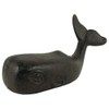 Treasure Gurus Heavy Cast Iron 3D Sperm Whale Doorstop Nautical/Sea