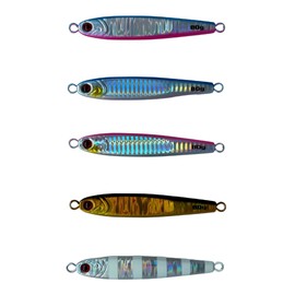 LIVEAX メタルジグ 5色 セット ルアー ジグ メジャー ぶっ飛び ベイト ヒラメ 真鯛 青物 ジギング (100g 10cm)