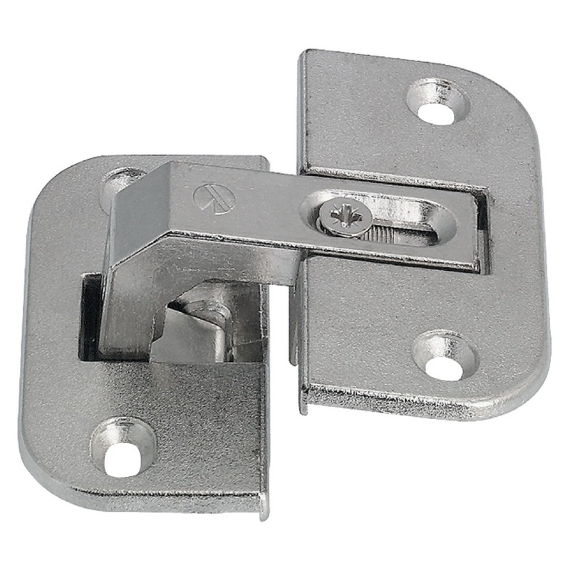 Hafele America 343.90.710 Pie-Cut Corner Cabinet Hinge, 78 Degree Opening