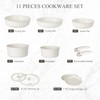 Vorisebo 11 PCS Pots and Pans Set Non Stick Dishwasher