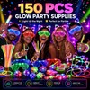 150-Piece Glow Party Favor Set for Night Events – Light