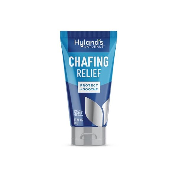Hyland's Chafing Relief, Cream to Powder Formula, Anti Chafing Cream