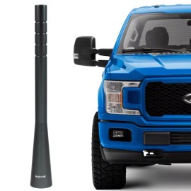 VMS Racing Gunmetal Antenna for Ford F150 All Years 4.6 Inches Short and Stylish
