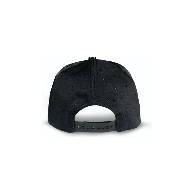 Gorra Gallo Gothic Diamonds Cincopunto7 Negro Ajustable Bordado