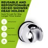 Blue Canyon Gecko Tilting Shower Head Holder, Shower Caddy with