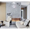 Indoor Outdoor Thermometer Large Wall Thermometer-Hygrometer Waterproof Does not Require