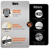 SOCONT Stainless Steel Slide-Out Trash Bin Rack, Enhanced Heavy-Duty Cabinet