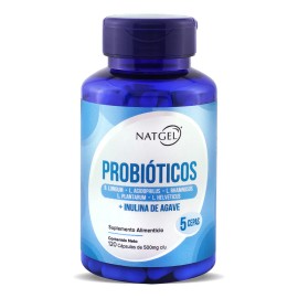 Probióticos + Prebióticos | 120 Capsulas | Natgel