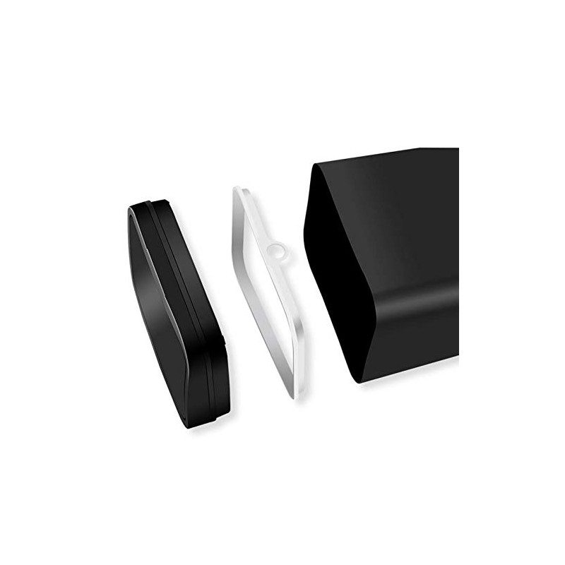 EUNEWR Automatic Dustbin Non-Contact Infrared Motion Sensor Bin 12L (Black)