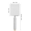 G1/2in Thread Handheld Shower Head High Pressure Square Shower Sprayer