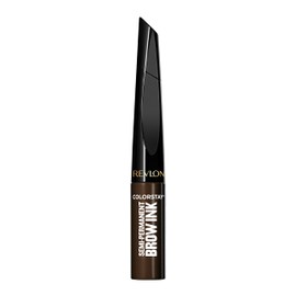REVLON Revlon ColorStay 5-in-1 Semi-Permanent Brow Ink with Spoolie Brush, Waterproof, Transfer-proof, Smudge-proof, Easy to Remove Eyebrow Makeup, 355 Dark Brown Ink, 0.09 fl oz/ 2.5ml