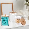 HENGBIRD Pack of 3 Cotton Buds Cotton Pads Storage Container
