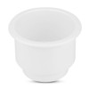 Boat Ring Cup Recessed Drink Holder Built-in Boat White Marine