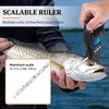 Fish Scale,110lb/50kg Large Handle,Large Backlit LCD Display,Digital Fish Scale with