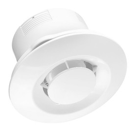 Awenta Bathroom Fan with Ball Bearing Diameter 125 mm Fan Ceiling Fan White WXS Wall Fan Bathroom Fan Built-in Fan Bathroom Kitchen