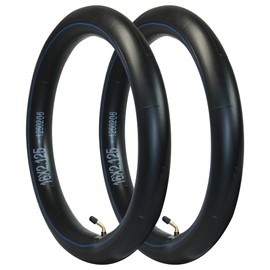 Libereco 2 Pack 16x2.125 Bike Inner Tubes for Electric Bike - Butyl Rubber,Bent Valve (CR202), Puncture Resistant, High Elasticity for E-Bikes & Children Bikes