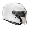 HJC i31 Solid Open Face Motorcycle Helmet, DOT Approved (White,
