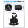 Mini Adjustable Angle Suction Cup Mount, Mini Car Mount, Rectangular