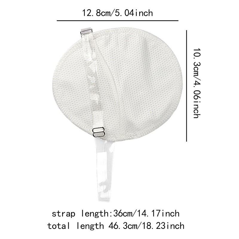 perfeclan 2x Underarm Pad Sweat Absorbing Invisible,with Shoulder Strap Breathable,Washable