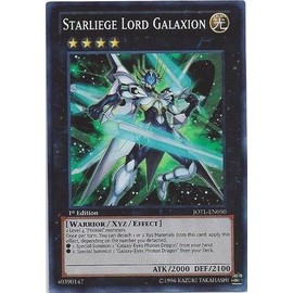 YU-GI-OH! - Starliege Lord Galaxion (JOTL-EN050) - Judgment of The Light - Unlimited Edition - Super Rare
