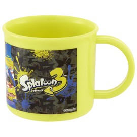 Skater KE4AAG-A Antibacterial Cup, 7.8 fl oz (200 ml), Splatoon 3, Dishwasher Safe, Made in Japan
