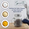 Salt and Pepper Shakers Glass Mason Jar Spice Jars