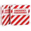 UniKeep Emergency Procedures Binder - 1.5 Inch Spine - with