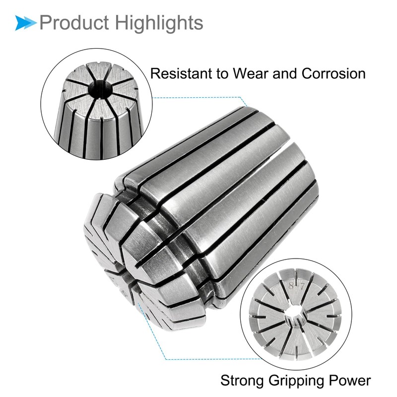 CoCud Spring Collet Chuck, ER-32 Spring Collet 8mm Clamping Diameter,