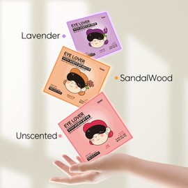 iLover Eye Mask for Sleeping Lavender Scent 10 Sheet Warm Steam, Traveling, Relaxing and Tiredness Instantly Warm Helps Eye Injuries, relieves Dry Eyes.