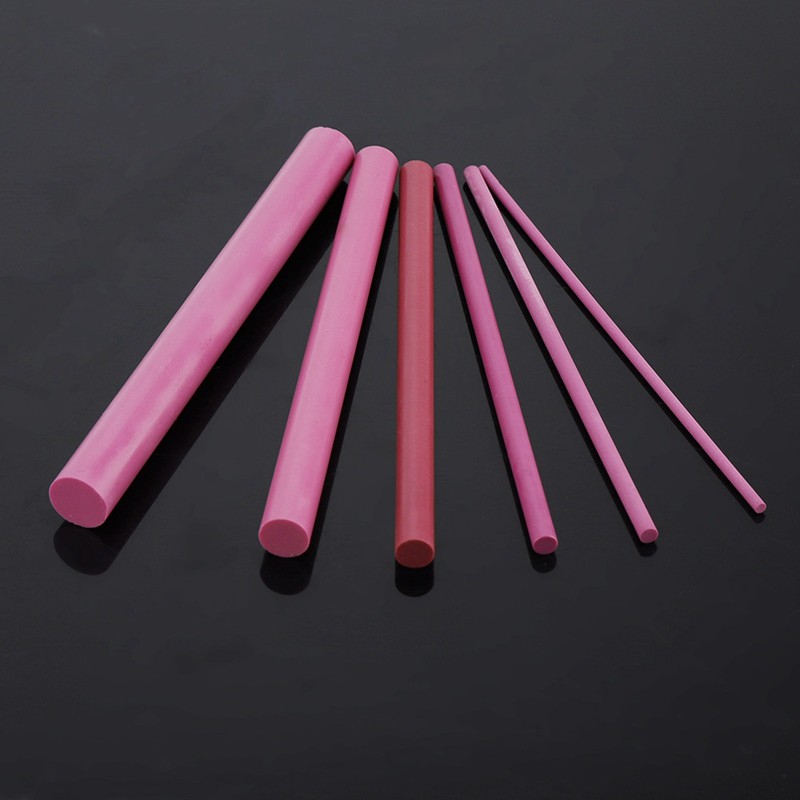 6 PCS 3000 Grits Ruby Polishing Oil Stone Sharpener Sharpening