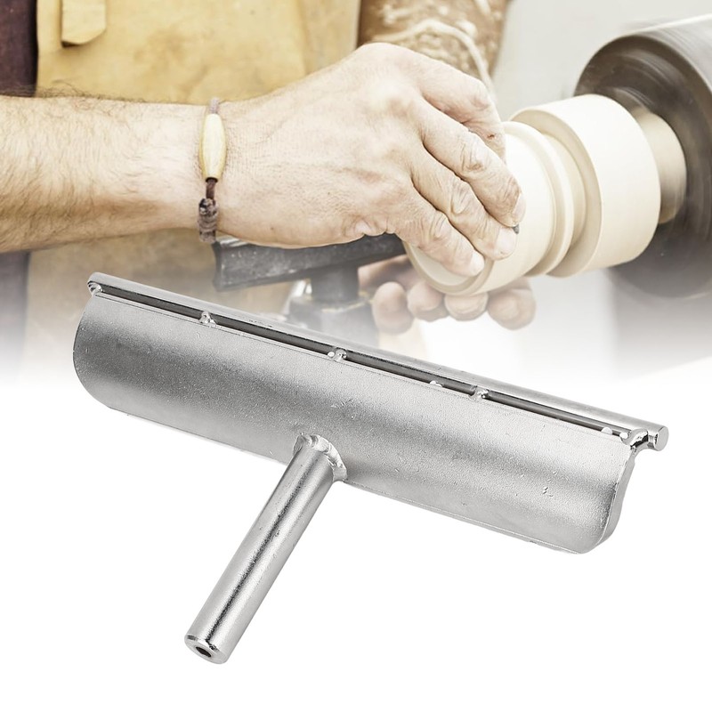Lathe Tool Rest 9 Inch 5/8 Inch Post Stainless Steel