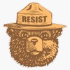 Smokey Resist Sticker Bumper Sticker Vinyl Decal 5"