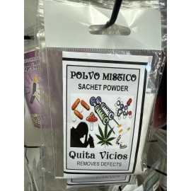 Quita Vicios Polvo Espiritual/ Remove Bad Habits Sachet Powder