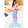 Catalonia Classy Mermaid Tail Blanket, Soft Warm Plush Fleece Sleeping