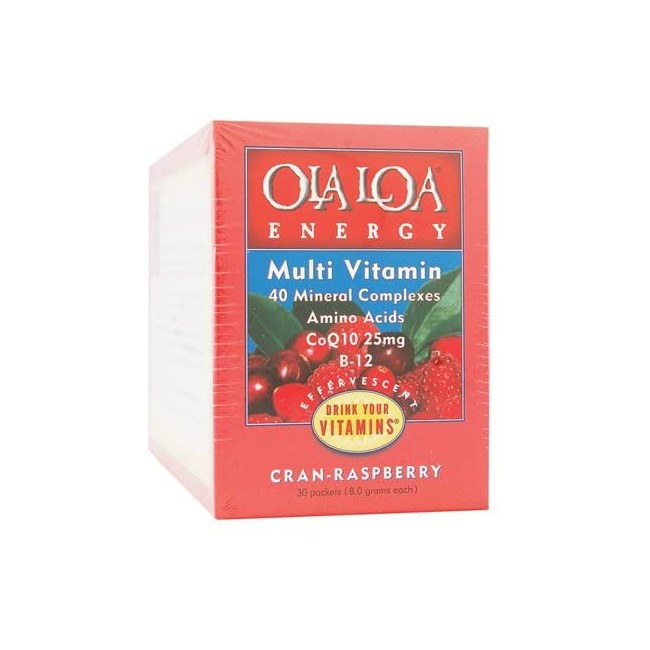 Ola Loa Energy Cran-Raspberry - 30 Packets