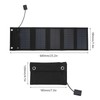 25W Solar Panel Folding Pack IP65 Waterproof Anti Oxidation with