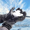 SHOWA TEMRES 282-02 Waterproof Insulated Winter Work Gloves, Breathable Polyurethane,
