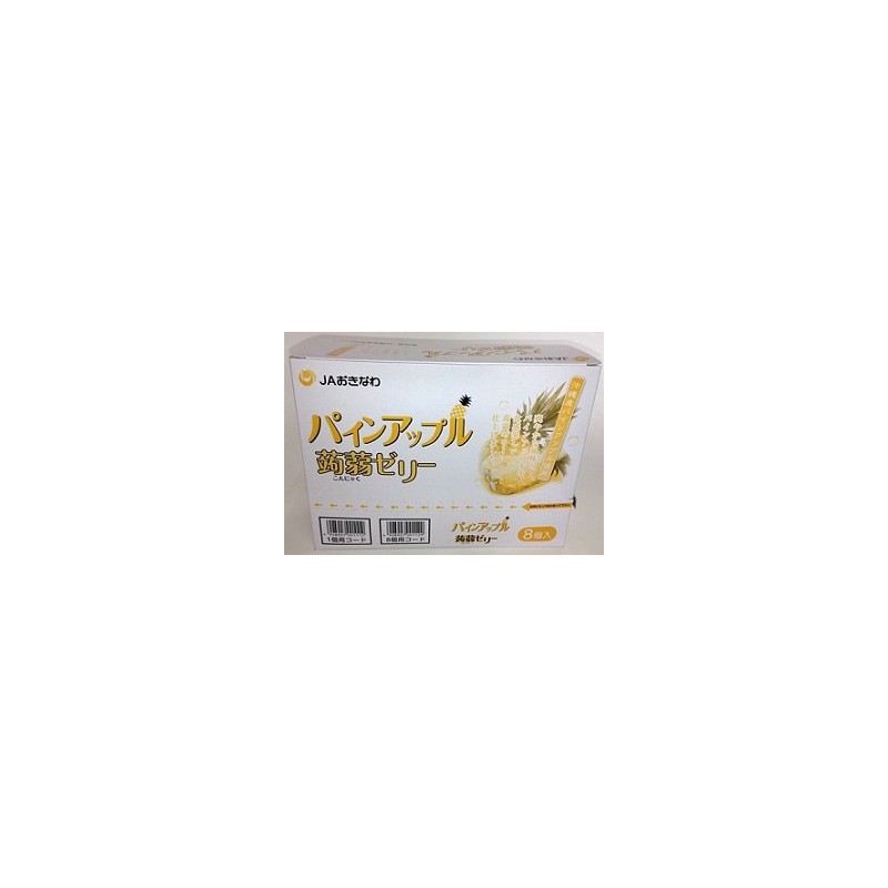 JA Okinawa Pine Apple Konnyaku Jelly, 24 Pieces (24 Bags