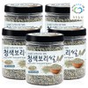 green fields Domestic green barley rice, barley rice, green barley, green barley 400g, 5 pieces / 국산 청보리 쌀 보리쌀 쌀보리 녹색보리 청맥 400g, 5개
