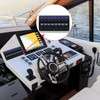 8 Gang Marine Switch Panel, Boat Rocker Switch Panel Waterproof,