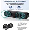 NOMOY USB Computer Speaker,Mini Portable Soundbar with 3D Surround Stereo,USB