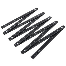 Smgda Folding Measuring Rule, Carpenter's Ruler, 2M / 78" Metric and Inch Measurements, Lightweight Composite Construction Ruler for Woodworking Tape