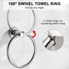 BGL Towel Ring Contemporary Style Stainless Steel 304 Chrome Bathroom