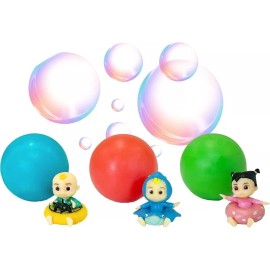 Suds Lot of 12 CoComelon SUDs SOAPrize Skipper & Shark JJ, & Ballerina CeCe Toy Soap