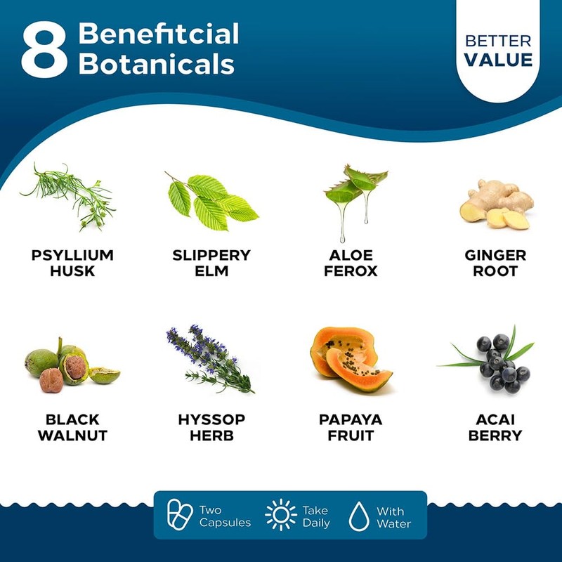 NutraCreek Psyllium Complex | 11-Ingredient Psyllium Husk Capsules with Psyllium