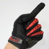 Mad Max MM50-G02XL-RD Motorcycle Riding Gloves, Smartphone Compatible, Anti-Slip, Red,