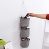 aoory Set of 4 Hanging Bag Storage Bag Freely Combinable